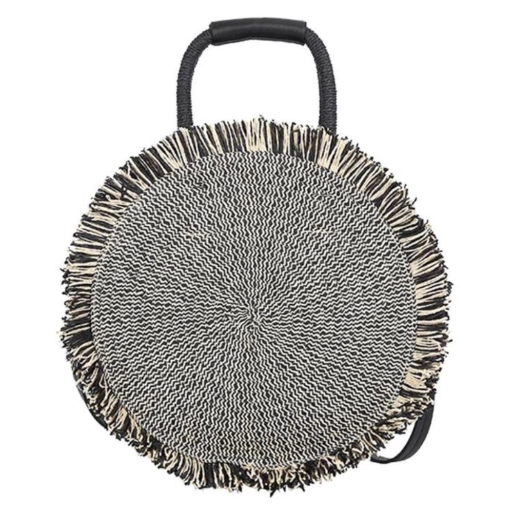 Straw Crossbody Bag - Picture 3 of 7